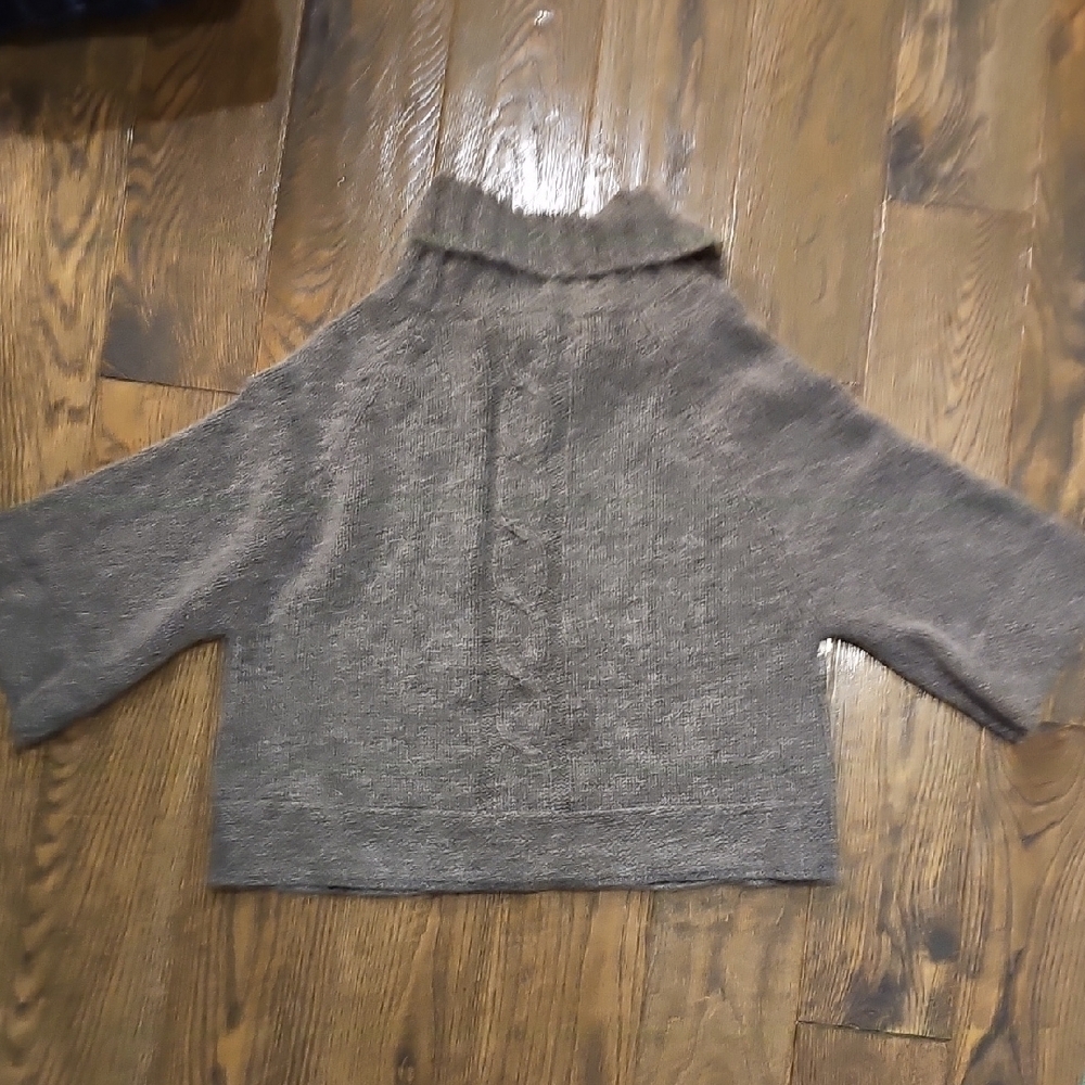 VINTAGE Charcoal Knit Sweater - Picture 6 of 6
